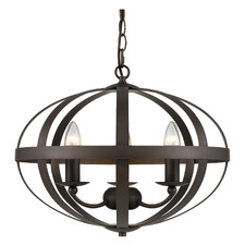 Lincon Iron 3 Light Pendant