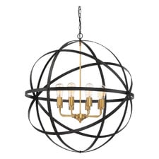 Apollo Iron 8-Light Pendant
