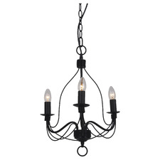Candice Metal 3-Light Chandelier
