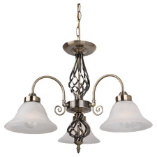 Geneva Metal 3-Light Chandelier