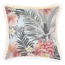 Pina Colada Fringed Outdoor Cushion