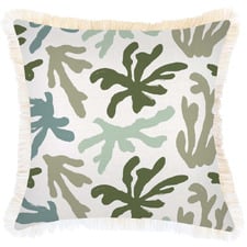 Fringed Seaweed Indoor/Outdoor Cushion