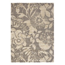 Harlequin Coquette Slate Floral Hand-Tufted Rug