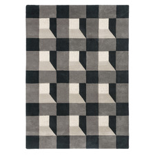 Slate Blocks Hand-Tufted Wool Rug
