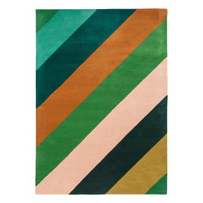 Harsr Striped Hand-Tufted Wool Rug