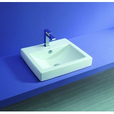 Low Profle Basin in White