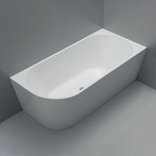 Isabella Acrylic Left-Hand Corner Bath