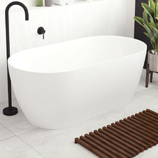 Kaya Solid Surface Thin Edge Bath