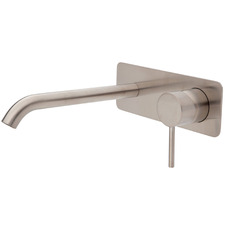 Kaya 200mm Bath/Basin Wall Mixer