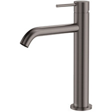 Kaya Mid Rise Brass Mixer
