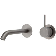 2 Piece Kaya Up Brass Spout & Mixer Tap Set