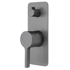 Rectangular Sansa Brass Diverter Mixer