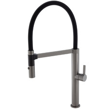 Sansa Pull-Down Brass Kitchen Sink Mixer