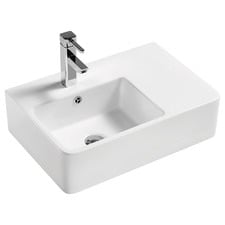 Delta Care 575mm Ceramic Wall Mounted Basin