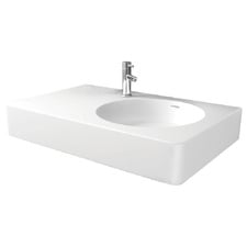 Encanto 700mm Wall Mounted Basin with Overflow