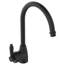 Eleanor Brass Gooseneck Kitchen Sink Mixer