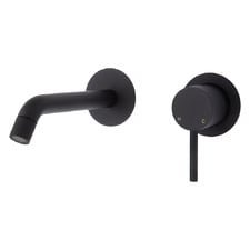 Axle 160mm Bath/Basin Wall Mixer Set