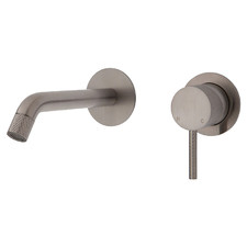 Axle 160mm Bath/Basin Wall Mixer Set