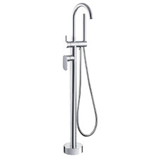 Empire Floorstanding Bath Mixer with Hand-Held Shower