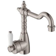 Eleanor Sheperds Crook Brass Basin Mixer