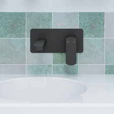 Koko 170mm Bath/Basin Brass Wall Mixer