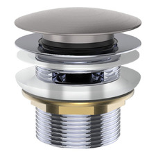 Universal 40mm Brass Pop-up Bath Waste with Overflow