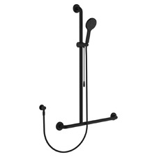 Hustle Care Left-Hand Inverted T Rail Shower
