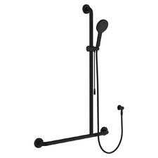 Hustle Care Right-Hand Inverted T Rail Shower