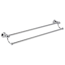 Lillian 750mm Double Bar Wall Mounted Towel Rail