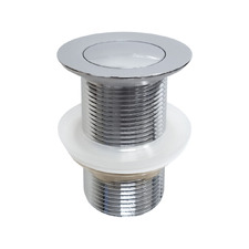 Wes 32mm Chrome Brass Basin Pop-Up Waste