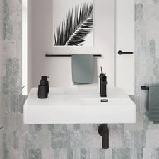 Petra 800mm Ceramic Wall Hung Basin