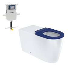 Isabella Care S-Trap Wall-Faced Toilet Suite With Geberit Sigma In-Wall Cistern