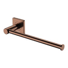 Sansa L-Shaped Hand Towel Rail/Toilet Roll Holder