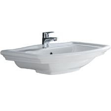 Washington 56cm Wall Mounted Ceramic Basin