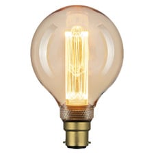 Gwen B22 Round 4W Vintage Style LED Bulb