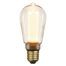 Gwen E27 Tubular 4W Vintage Style LED Bulb