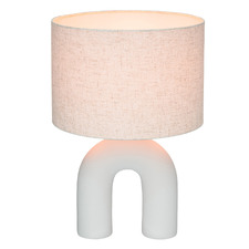 U-Shape Maestoso Ceramic Table Lamp