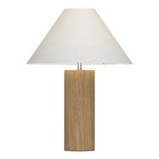53cm Sheeran Rubberwood Table Lamp