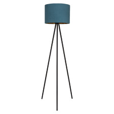 Reno Iron & Velvet Floor Lamp