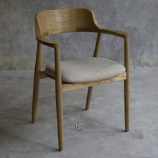 Romilda Teak Wood Armchair