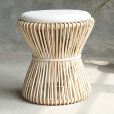 Allein Jawit Rattan Accent Stool