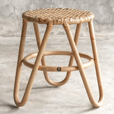 Jayson Rattan Lasio Accent Stool
