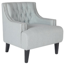 Ice Blue Triston Accent Chair