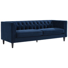 Button Tufted Blaise 3 Seater Sofa