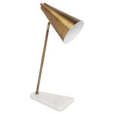 56cm Salvo Marble Task Lamp