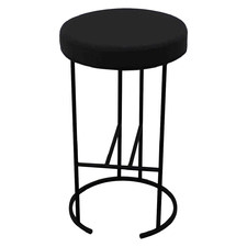 65cm Westley Linen-Blend Kitchen Stool