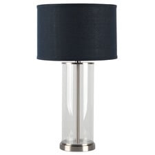 Roswell Bank Glass Table Lamp