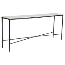 Fiona Marble-Top Console Table