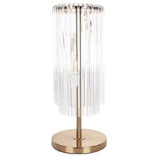 Davison Glass 3 Light Table Lamp