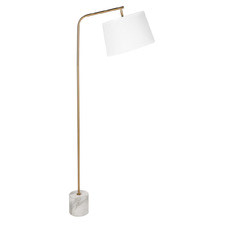 Byrne Iron & Marble Floor Lamp